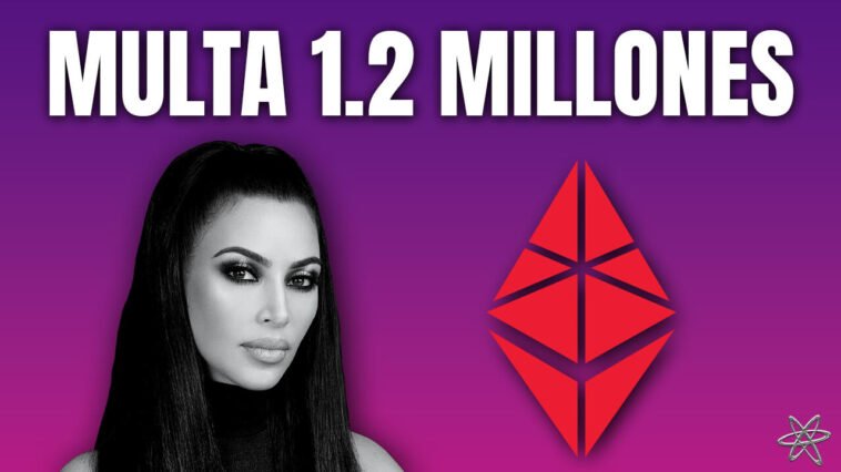Multa millonaria a Kim Kardashian por promoción ilegal de criptomonedas