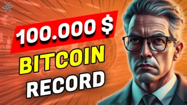 Bitcoin rompe récord superando los 100000 dólares